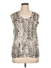 Simply Vera Vera Wang Silver Tank Top Size XL (petite) - photo 1