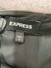Express 100% Polyester Solid Gray Formal Skirt Size 2 - photo 4