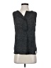 Ann Taylor LOFT Outlet 100% Polyester Gray Sleeveless Blouse Size XS - photo 1