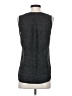 Ann Taylor LOFT Outlet 100% Polyester Gray Sleeveless Blouse Size XS - photo 2