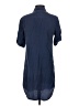 Equipment 100% Silk Blue Short Sleeve Silk Top Size XS - photo 2