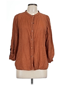 Maven West 3/4 Sleeve Button Down Shirt