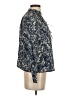 Intermix 100% Cotton Paisley Blue Long Sleeve Button-Down Shirt Size S - photo 4