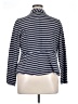 Caslon 100% Cotton Stripes Blue Blazer Size XL - photo 2