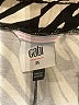 CAbi Animal Print Ivory Casual Pants Size M - photo 7