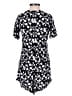 The People Vs. 100% Rayon Floral Black Blue Romper Size XS - photo 2