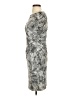 Jessica Simpson Houndstooth Multi Color Silver Cocktail Dress Size 2 - photo 5