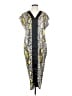 Universal Standard Print Gray Cocktail Dress Size XXS - photo 1