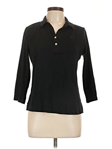 Anne Klein Sport Long Sleeve Polo (view 1)