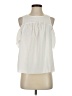 Purple Rain 100% Polyester Ivory Sleeveless Blouse Size S - photo 1
