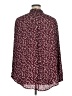 Justify 100% Polyester Burgundy Long Sleeve Blouse Size 1X - photo 2