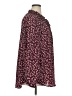 Justify 100% Polyester Burgundy Long Sleeve Blouse Size 1X - photo 4