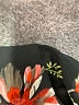 Ann Taylor 100% Polyester Floral Black Long Sleeve Blouse Size S - photo 8
