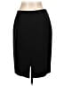 Rene Lezard Solid Black Formal Skirt Size EU 42 / US 12 - photo 2