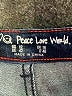 Peace Love World Solid Blue Jeans Size 12 - photo 6