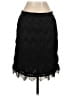 Ann Taylor Chevron-herringbone Black Formal Skirt Size 4 - photo 2
