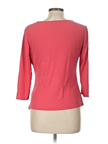 Lafayette 148 New York 3/4 Sleeve Top (view 2)