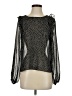 CAbi 100% Polyester Black Long Sleeve Blouse Size XS - photo 1