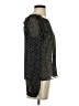 CAbi 100% Polyester Black Long Sleeve Blouse Size XS - photo 4