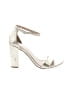 A New Day Metallic Silver Gold Sandals Size 9 - photo 1