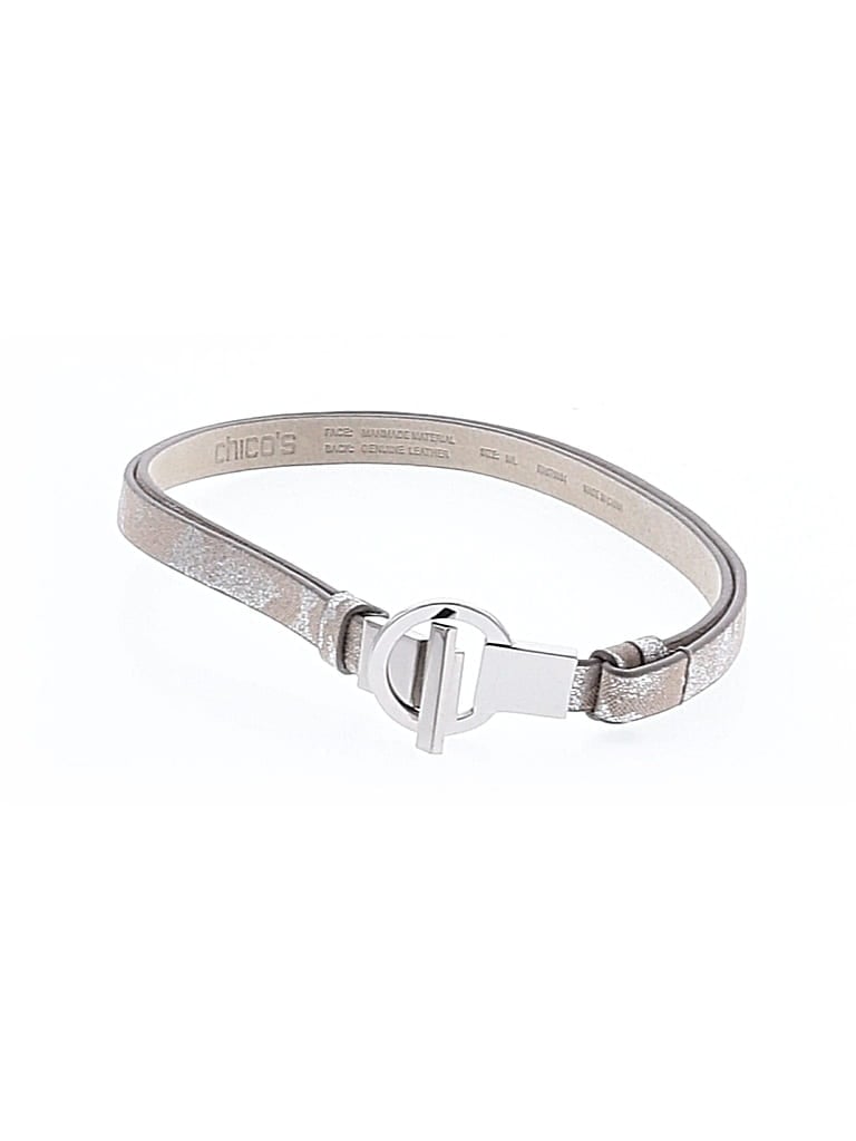 Pre-owned Chico's Belt In Gray