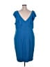 Alexia Admor Blue Cocktail Dress Size 3X - photo 2