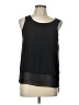 HD in Paris 100% Polyester Black Sleeveless Blouse Size 10 - photo 1