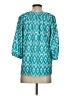Aqua 100% Polyester Teal 3/4 Sleeve Blouse Size S - photo 2
