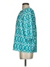 Aqua 100% Polyester Teal 3/4 Sleeve Blouse Size S - photo 5