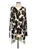 Show Me Your Mumu 100% Polyester Animal Print Brown Cardigan Size XS - photo 1