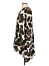 Show Me Your Mumu 100% Polyester Animal Print Brown Cardigan Size XS - photo 5