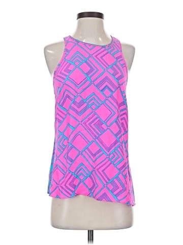 Alice & Trixie Sleeveless Silk Top (view 1)