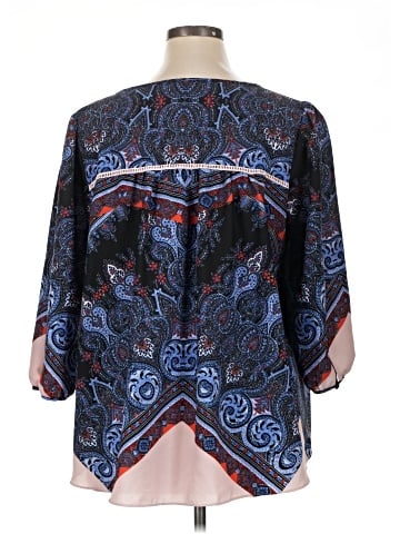 Gibson Latimer 3/4 Sleeve Blouse (view 2)