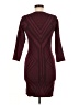 Express Chevron-herringbone Burgundy Cocktail Dress Size M - photo 2