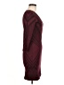 Express Chevron-herringbone Burgundy Cocktail Dress Size M - photo 4