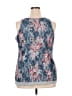 Loop 18 Blue Sleeveless Blouse Size 21 - photo 2