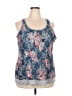 Loop 18 Blue Sleeveless Blouse Size 21 - photo 1