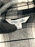 Old Navy Plaid Black 3/4 Sleeve Button-Down Shirt Size 3X - photo 7