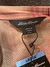Eddie Bauer Plaid Pink Short Sleeve Blouse Size L - photo 7