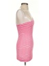 MNG Stripes Pink Cocktail Dress Size XS - photo 4