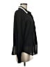 W118 by Walter Baker 100% Polyester Color Block Black Long Sleeve Blouse Size M - photo 4