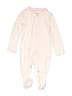 Nike Solid Ivory Long Sleeve Onesie 0-3 MO / 3 MO - photo 1