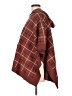 Tahari Plaid Brown Poncho One size - photo 5