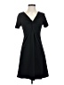 Shein Solid Black Casual Dress Size 4 - photo 1