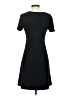 Shein Solid Black Casual Dress Size 4 - photo 2