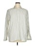 Chaps Stripes Ivory Long Sleeve Button-Down Shirt Size XL - photo 1