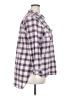 Gibson Latimer Plaid Purple 3/4 Sleeve Button-Down Shirt Size 2X - photo 4