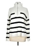 Laundry by Shelli Segal Stripes White Pullover Sweater Size M - photo 1
