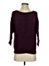 Chaps Burgundy 3/4 Sleeve T-Shirt Size S - photo 1