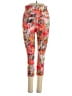 Athleta Floral Red Active Pants Size S - photo 1